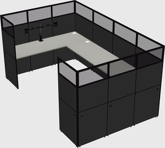 Cabine en u