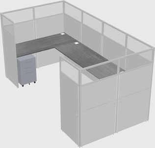 Cabine en u