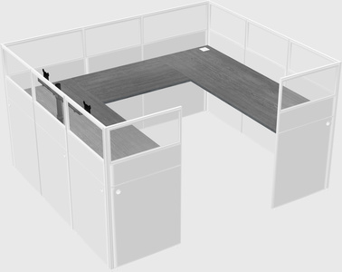 Cabine en u