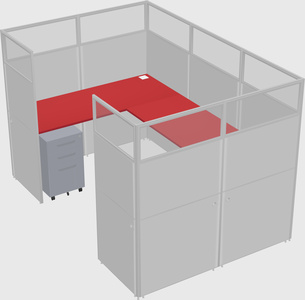 Cabine en u