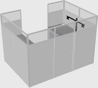 Cabine en u