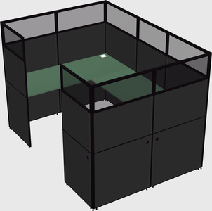 Cabine en u
