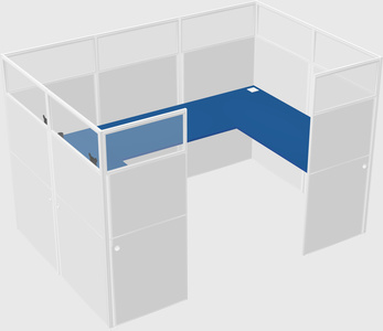 Cabine en u