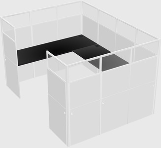 Cabine en u