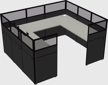 Cabine en u