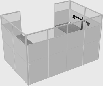 Cabine en u
