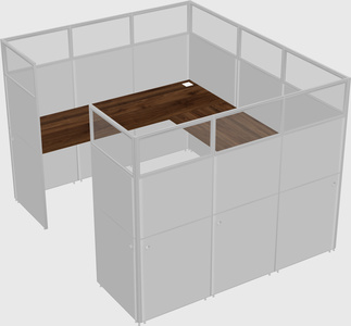 Cabine en u