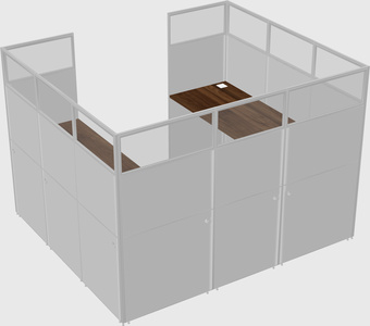 Cabine en u