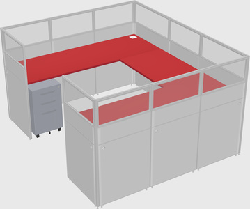 Cabine en u