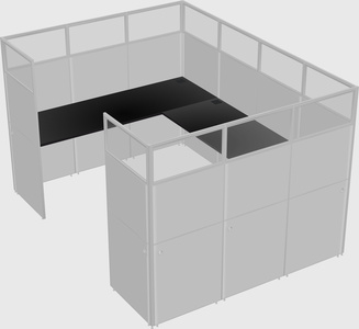 Cabine en u
