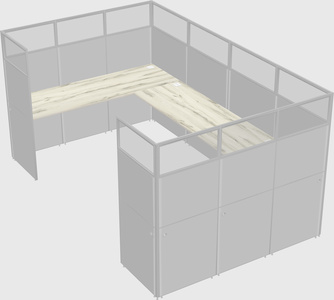 Cabine en u
