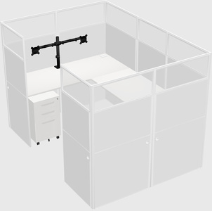 Cabine en u