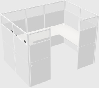 Cabine en u