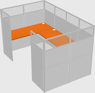 Cabine en u