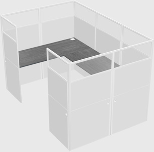 Cabine en u