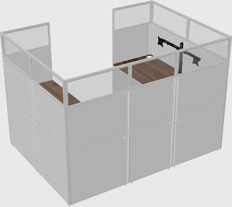 Cabine en u