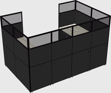 Cabine en u