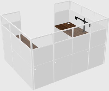 Cabine en u