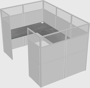 Cabine en u