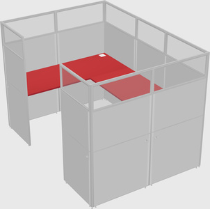 Cabine en u