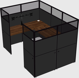 Cabine en u