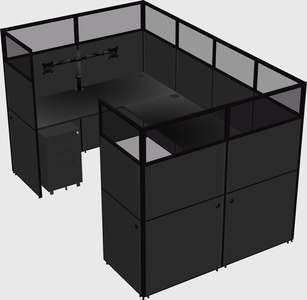 Cabine en u