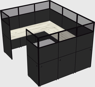 Cabine en u