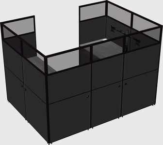 Cabine en u