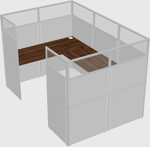 Cabine en u