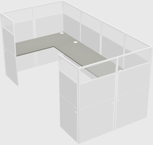 Cabine en u