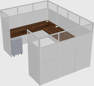 Cabine en u