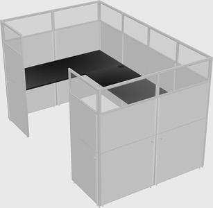 Cabine en u