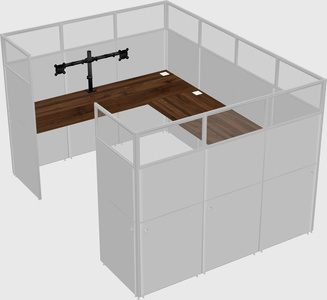 Cabine en u