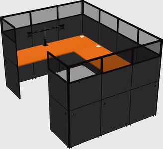 Cabine en u