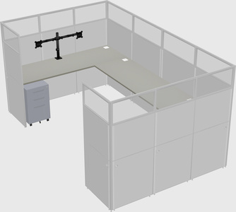Cabine en u