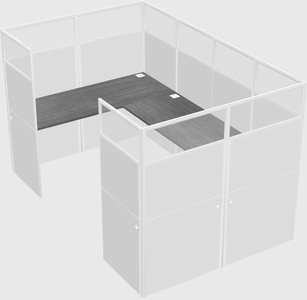 Cabine en u