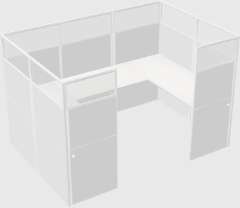 Cabine en u