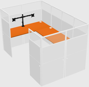 Cabine en u