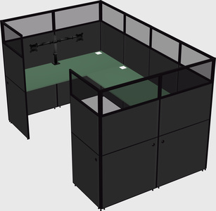 Cabine en u