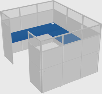 Cabine en u