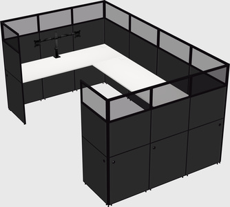 Cabine en u