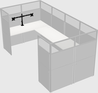 Cabine en u