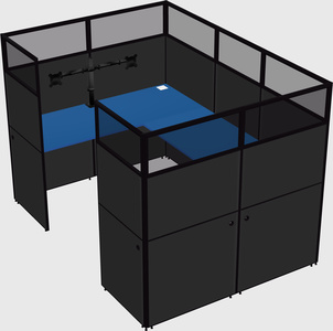 Cabine en u