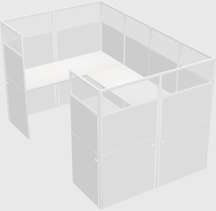 Cabine en u