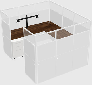 Cabine en u