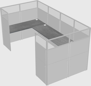 Cabine en u