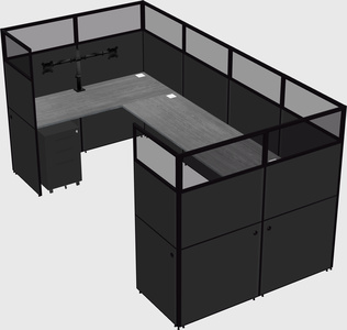 Cabine en u