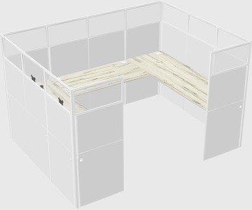 Cabine en u