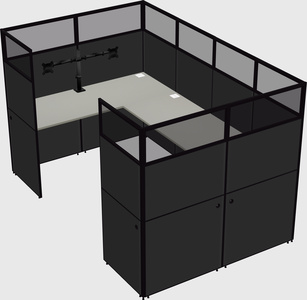 Cabine en u