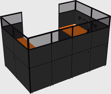 Cabine en u